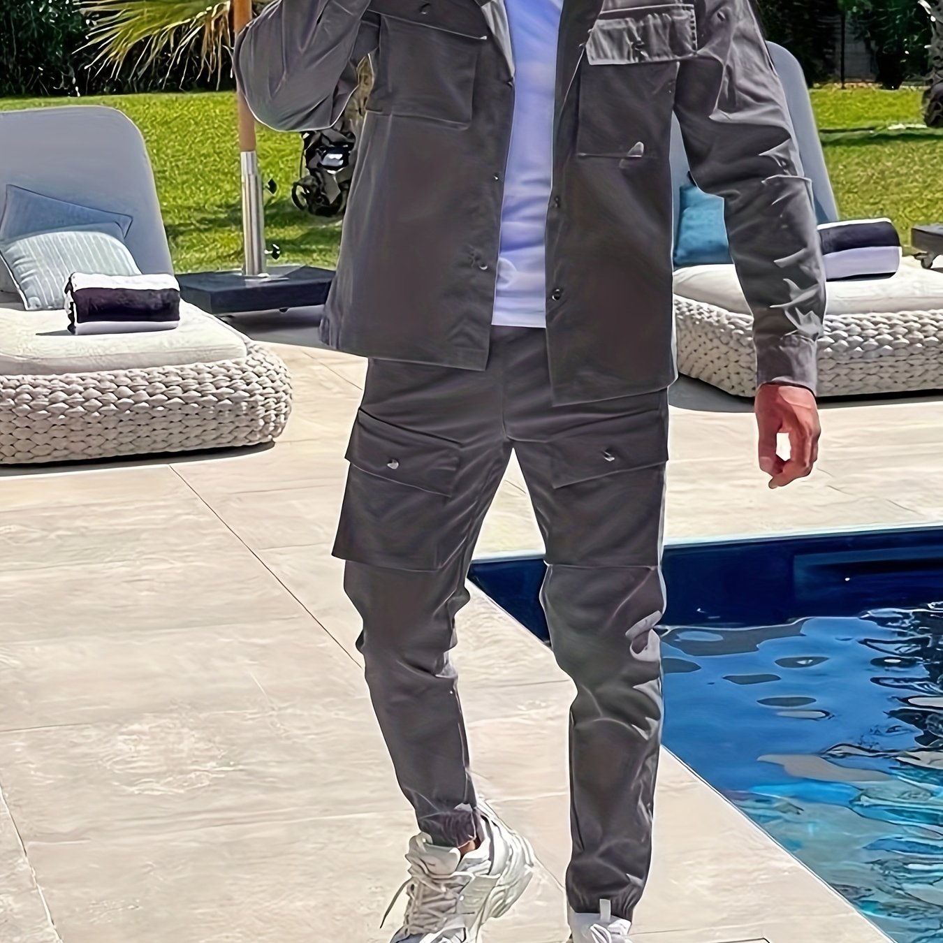 Ensemble Cargo homme